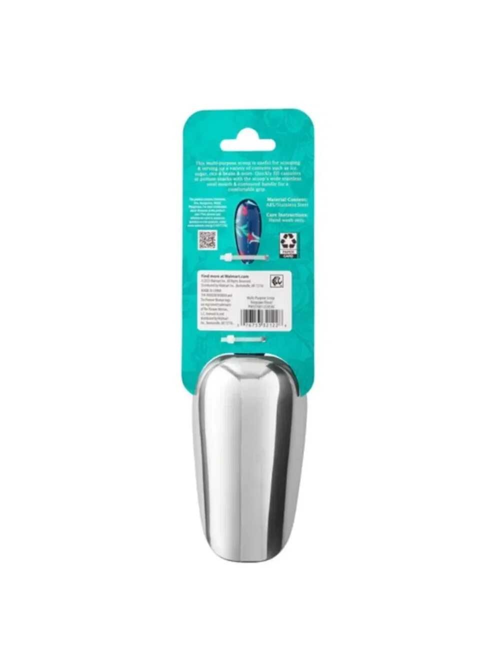 The Pioneer Woman Home Blue Keepsake Stainless Steel Multi Purpose Kitchen Scoop